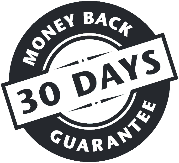 30 Days Money Back Guarantee Logo